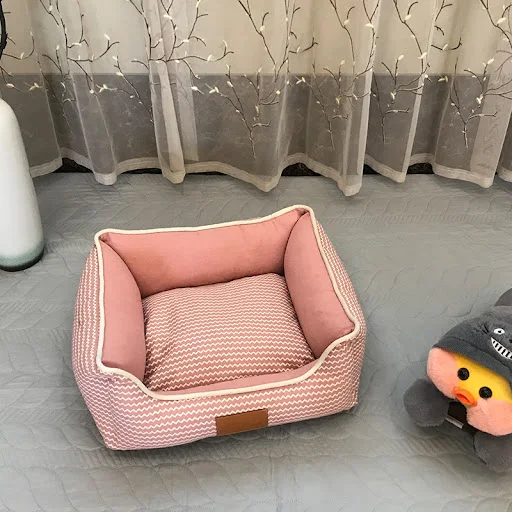 Soft Pet Linen Kennel Cat Dog House Bed Puppy Detachable Mat Winter Warm Dog Nest Sofa Dog Cushion Sleeping Bag Pet Supp