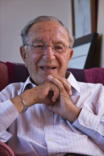 Ben Turok at his home in Noordhoek near Cape Town. File photo