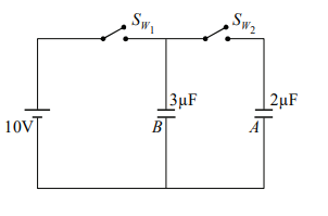 Charge stored in a capacitor