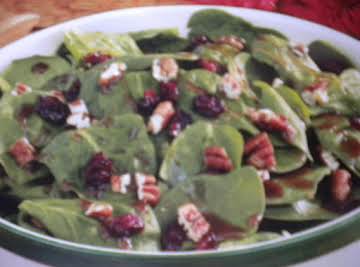 Cranberry Spinach Salad