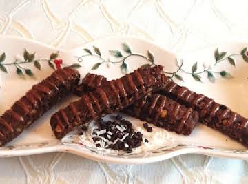 Hazelnut Coconut Chocolate Biscotti