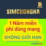 Sim Mạng 1 Năm [Ty Gb], Sim 4G Mobifone Trọn Gói 1 Năm Không Cần Nạp Tiền - Simcuongha