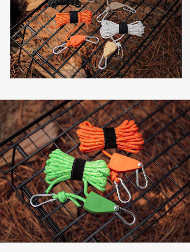 Title 1, Outdoor Pulley Adjuster Tent Fixator Quick and ...