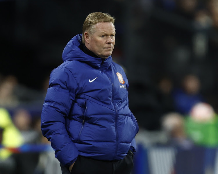 Netherlands coach Ronald Koeman.