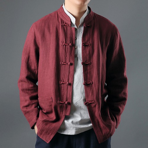 Title 2, Mens Linen Casual Long Sleeve Jacket, offering...