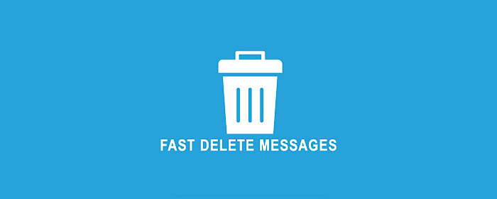 Fast Delete All Messages from Messenger marquee promo image