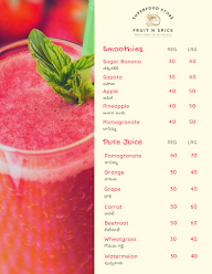 Rmaji Famous Juice Point menu 1