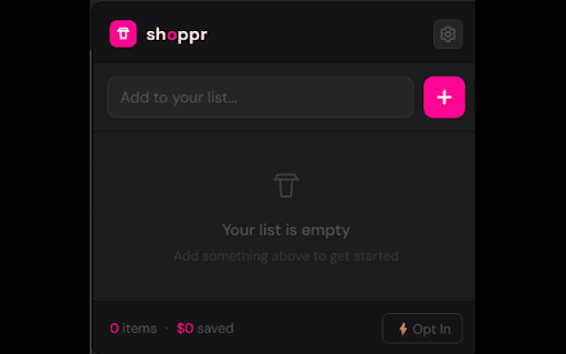 Shoppr screenshot 2
