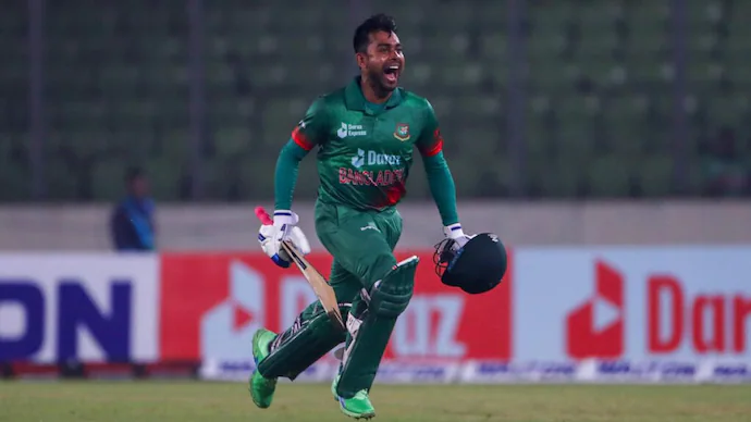 Mehidy Hasan Miraz was equally influential with both the bat and the ball