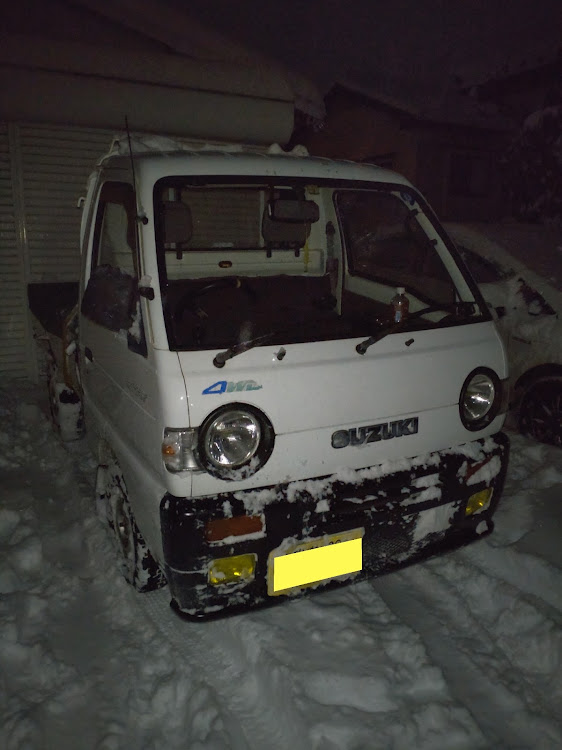 キャリイトラックの雪とコラボに関するカスタム事例の投稿画像1枚目