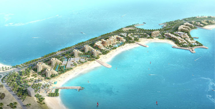 Breeze Island is one of the four man-made islands that make up Al Marjan.