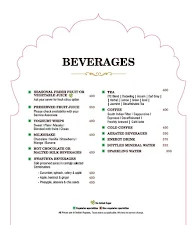 Delhi Pavilion - Sheraton Hotel menu 1