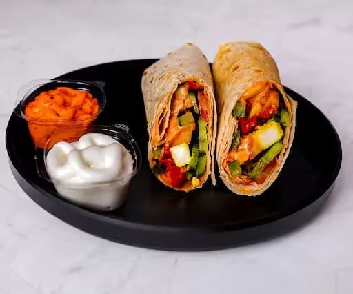 Veggie Aloo Patty Wrap