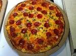 You Won't Believe it's Cauliflower Pizza Crust was pinched from <a href="http://recipes.sparkpeople.com/recipe-detail.asp?recipe=1606756" target="_blank">recipes.sparkpeople.com.</a>