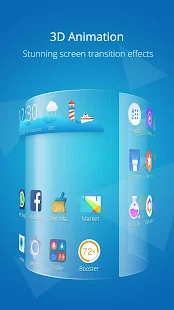  CM Launcher 3D Pro💎- 스크린샷 미리보기 이미지  