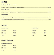 Burhanpur Mawa Jalebi menu 3