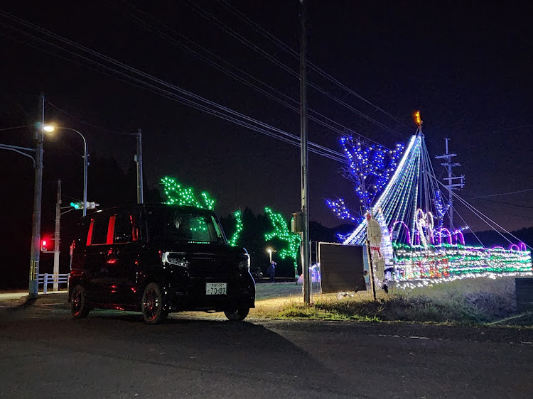 Nボックスカスタムの京都府・京丹波町・南丹市・日吉町・園部町・八木町・美山町・亀岡市・イルミネーション・道の駅[さらびき]・写真は無加工主義！！・コロナに負けるな！に関するカスタム事例の投稿画像4枚目