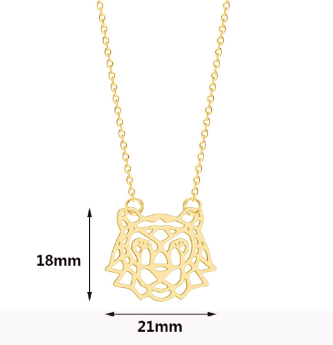 Title 7, Stainless clavicle chain necklace