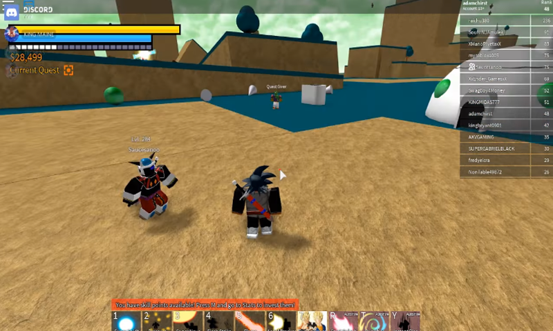 Roblox games dragon ball z final stand