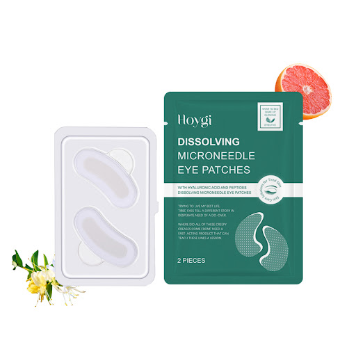 Title 1, Microneedle Fade Wrinkle Eye Mask Patch Brighte...
