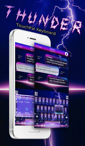 Night Thunder Keyboard Theme