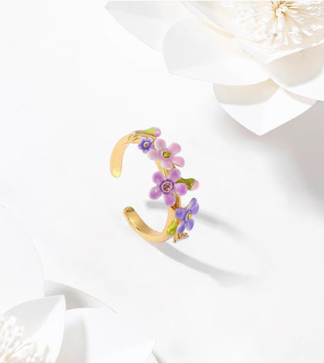 Title 3, Womens Adjustable Myosotis Sylvatica Small Flo...