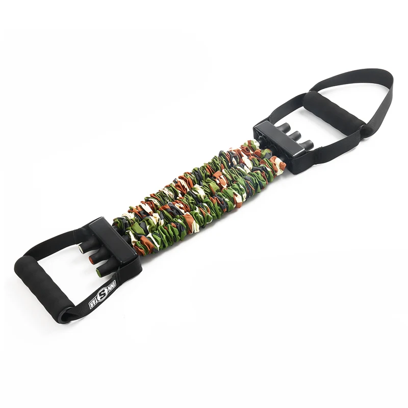 Expansor de peito multifuncional para treinos completos, fortalecimento muscular, melhora da postura e exercícios versáteis.