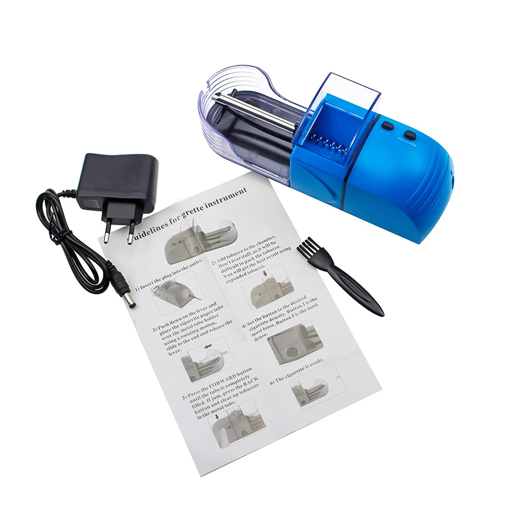 Title 2, Portable 8mm Electric Automatic Cigarette Rolli...