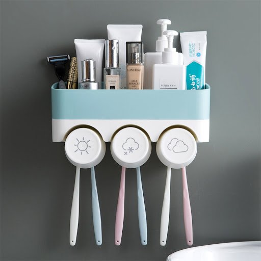 Title 1, Wall toothbrush rack Keep your toothbrushes org...