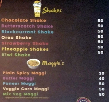 We  Desi Chai menu 