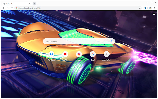 Rocket League Wallpapers New Tab