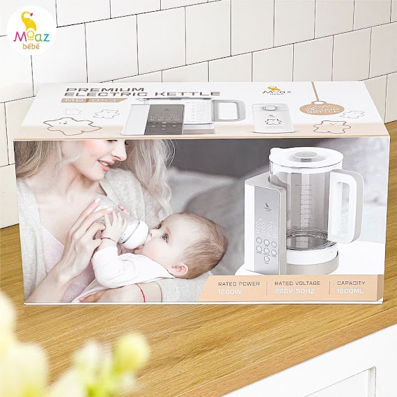 Bình Đun Nước Pha Sữa Cao Cấp Moaz Bébé Mb – 043