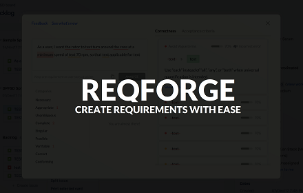 ReqForge for Chrome Preview image 0