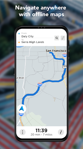 Screenshot GPS Offline Maps & Navigation