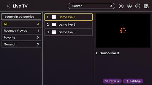 Screenshot IPTV Smart Player Max