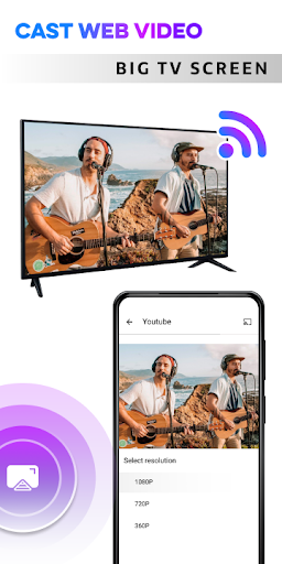 Screenshot Cast To TV: Phone Screen to TV