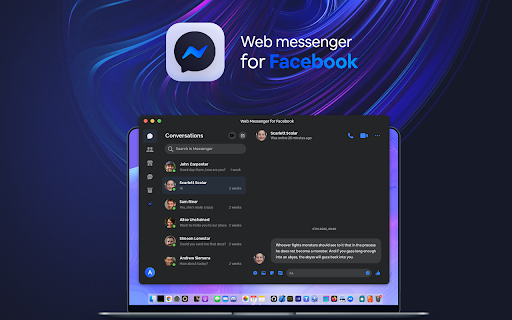 Dark Messenger para Facebook™