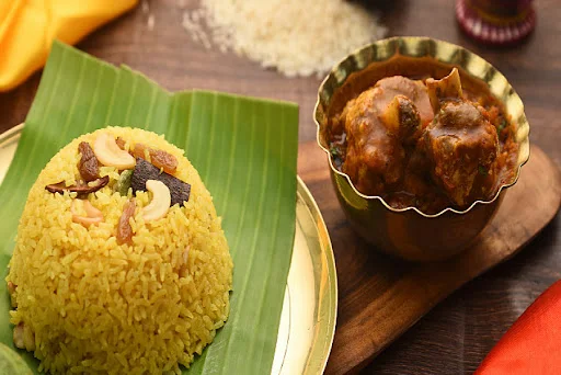 Mutton Curry + Pulao