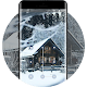 Download forest snow cabin construction  lock theme For PC Windows and Mac 1.0.2