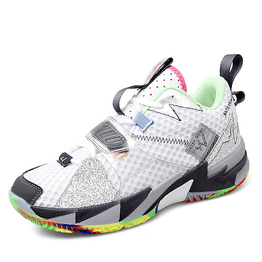 Title 4, Couple Color Matching Sports Basketball Shoes W...