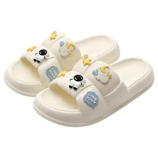 Title 10, Astronaut Cartoon Slippers Stepping On Shit, ul...