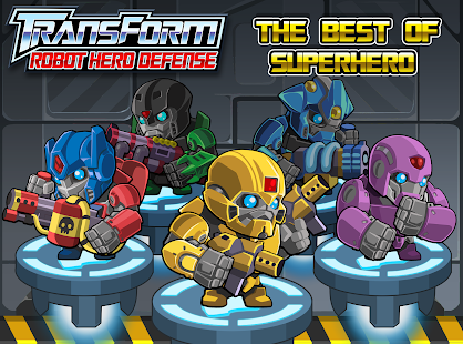 Transform Robot Defense Hero Fighter 1.3 APK + Мод (Бесконечные деньги) за Android