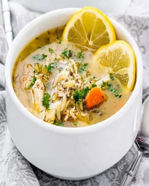 Lemon Pepper Chicken (Soup)