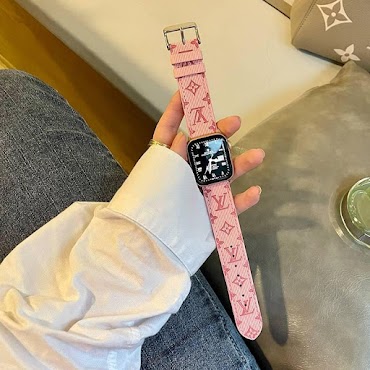 Dây Đeo Thay Thế Lam Bằng Da 40Mm 44Mm Cho Đồng Hồ Thông Minh Apple Iwatch Series 6 5 Se 4 3 2 Iphone 38Mm 42Mm