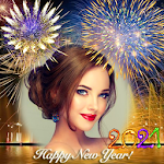 Cover Image of Download New year photo frame 2021 1.4 APK