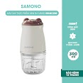 Máy Xay Samono Đa Năng Hình Con Gấu Sw - Mc200 Công Suất 200W Dao Inox 3 Tầng 6 Lưỡi Dung Tích 300Ml Hàng Chính Hãng