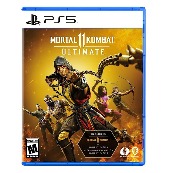 [Mã 99Elha Giảm 7% Đơn 300K] Đĩa Game Ps5 Mortal Kombat 11 Ultimate Edition