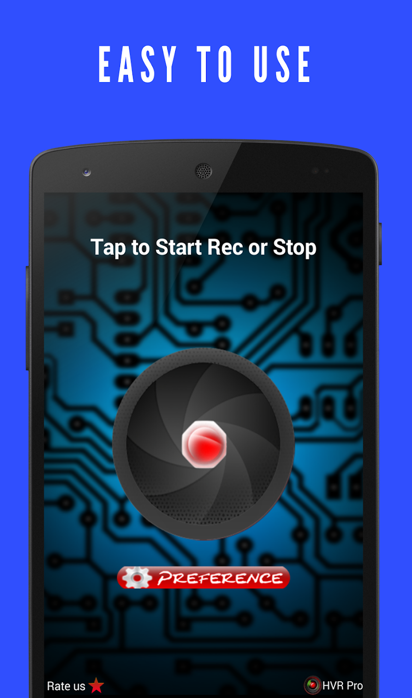 Background Video Recorder Pro Screen 1