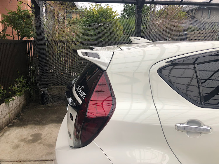 アクアG'sのリアスポイラー有り派？無し派？・車検クリア✌️・九州AQUA・AQUA G SPORTS owner's club・福袋Dに関するカスタム事例の投稿画像2枚目