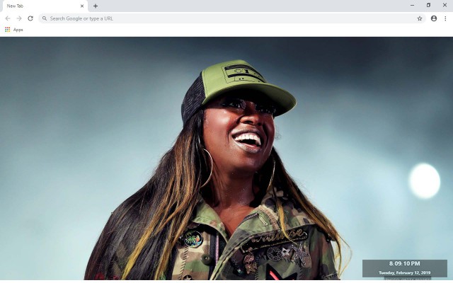 Missy Elliott New Tab & Wallpapers Collection